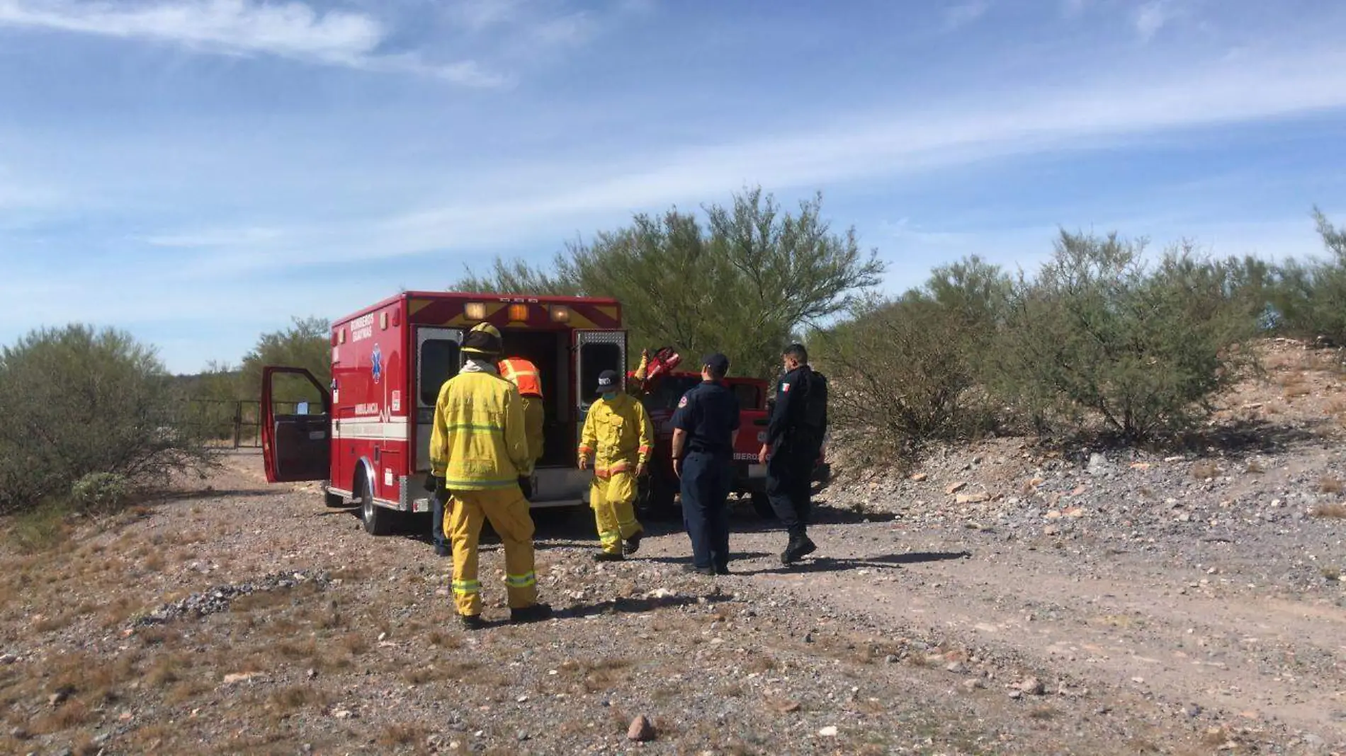 bomberos monte